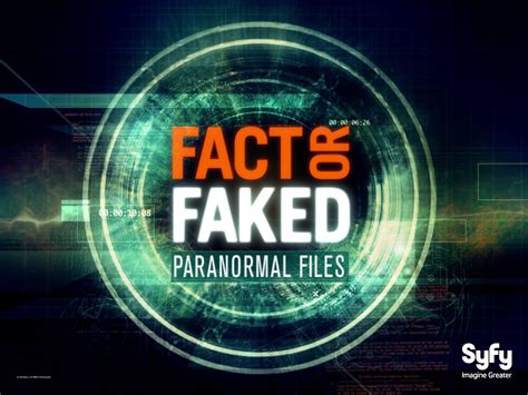 fact or faked paranormal files watch|Fact or Faked: Paranormal Files: Season 1 .